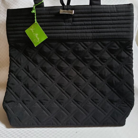Vera Bradley Classic Black Tote - Picture 5 of 14